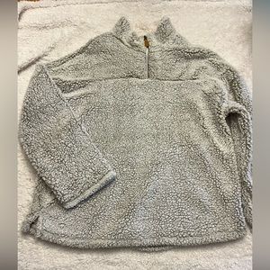 Poof New York Sherpa/Teddy Quarter Zip